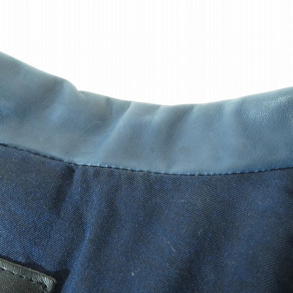 実際に弊社で買取させて頂いたBACKLASH/バックラッシュ 15SS リネン/コットン ストレッチ ジャケット 1504-04/Mの画像 5枚目