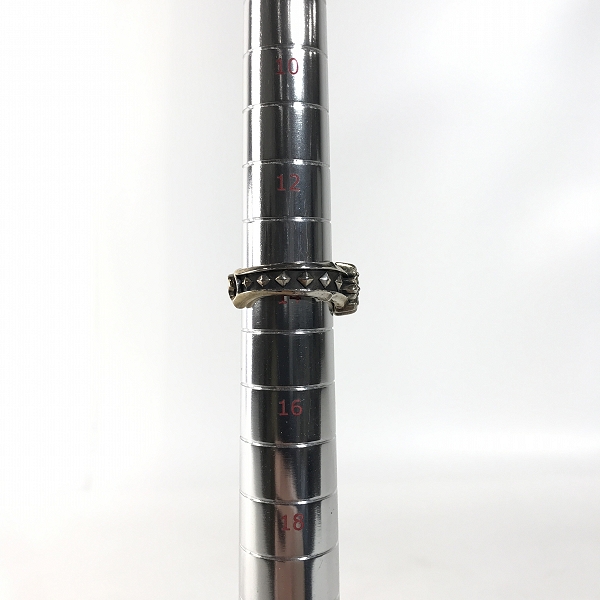 実際に弊社で買取させて頂いたDEAL DESIGN/ディールデザイン クロス バンド リング 14号の画像 8枚目