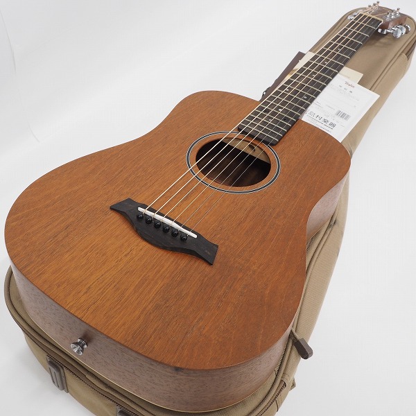 実際に弊社で買取させて頂いた ★【難有り】Taylor/テイラー Baby T Mahogany BT2 ミニアコースティックギター/アコギ 2018年製 ギグケース付