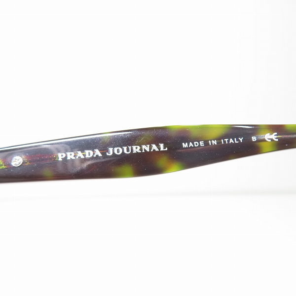 実際に弊社で買取させて頂いたPRADA JOURNAL/プラダ ジャーナル メガネフレーム/アイウェア VPR04T-Fの画像 4枚目