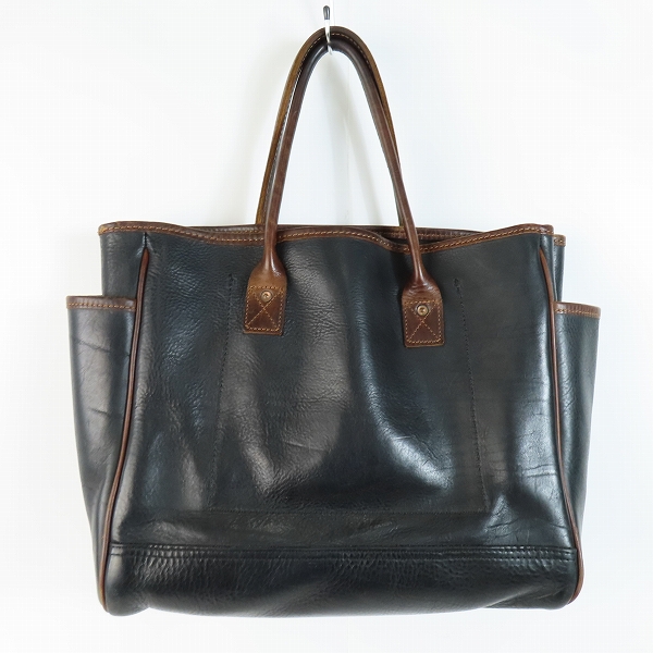 実際に弊社で買取させて頂いたmelple × JOURNAL STANDARD/メイプル × ジャーナルスタンダード レザー トートバッグの画像 1枚目