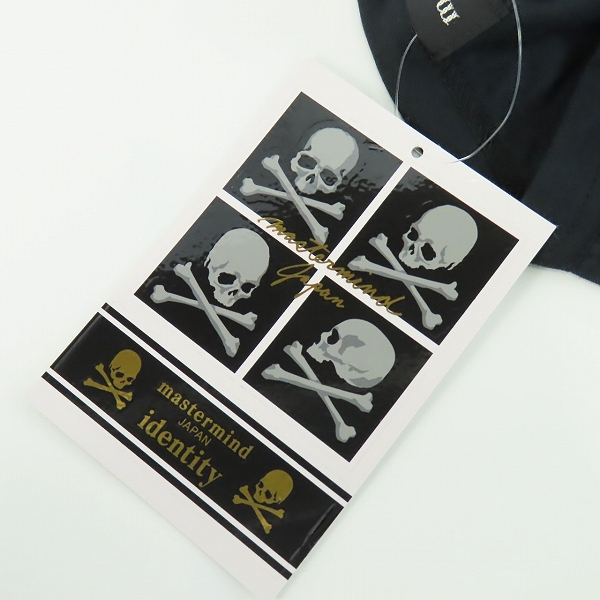 実際に弊社で買取させて頂いた【未使用】mastermind JAPAN/マスターマインドジャパン UNIVERSALITY スワロ装飾 半袖Ｔシャツ MA2-TS32-025-3/Lの画像 4枚目