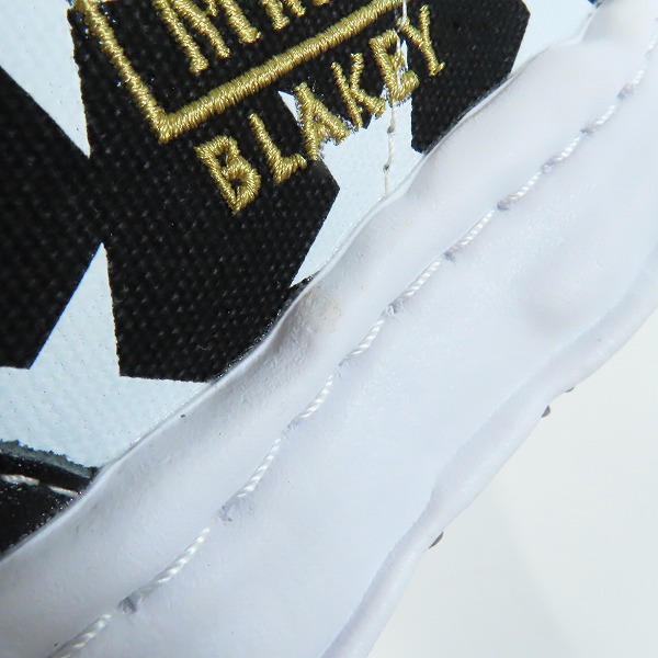 実際に弊社で買取させて頂いたMaison MIHARA YASUHIRO×atmos/メゾンミハラヤスヒロ×アトモス BLAKEY STAR スニーカー C09FW710/38の画像 6枚目