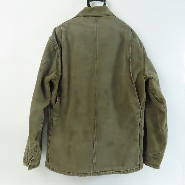 実際に弊社で買取させて頂いたCarhartt/カーハート カバーオール ダックジャケット ワークジャケット Mの画像 1枚目