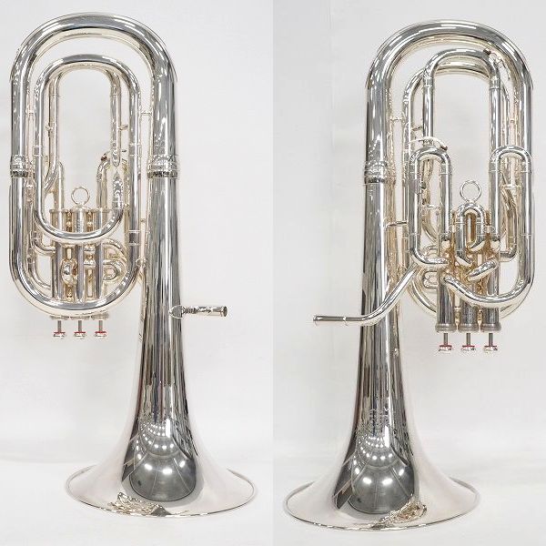 実際に弊社で買取させて頂いた★YAMAHA/ヤマハ NEO YBH-831S バリトン 3ピストン 銀メッキ仕上 ハードケース付の画像 1枚目