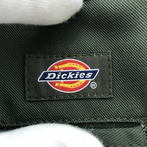 実際に弊社で買取させて頂いた【未使用】Dickies/ディッキーズ 874 Original Fit ワークパンツ オリーブ 31×32 の画像 2枚目