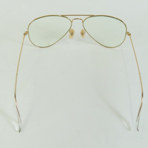 実際に弊社で買取させて頂いたRay-Ban/レイバン Aviator Large/アビエーター ラージ 調光サングラス RB3025 001/5Fの画像 3枚目