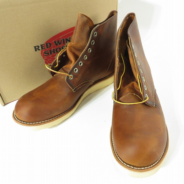 実際に弊社で買取させて頂いたRED WING/レッドウィング 6" CLASSIC ROUND 6インチ クラシックラウンド 9111 US11
