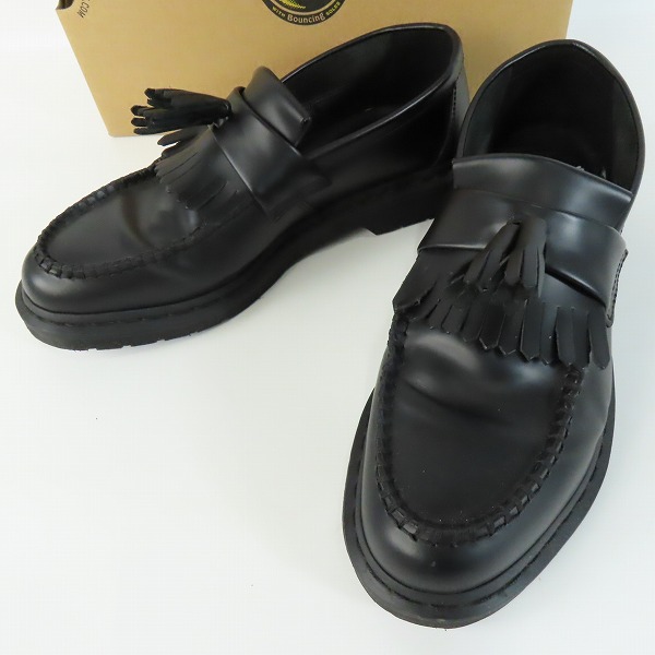 実際に弊社で買取させて頂いたDr.Martens/ドクターマーチン ブラック ADRIAN MONO タッセル ローファー シューズ 30637001/UK9