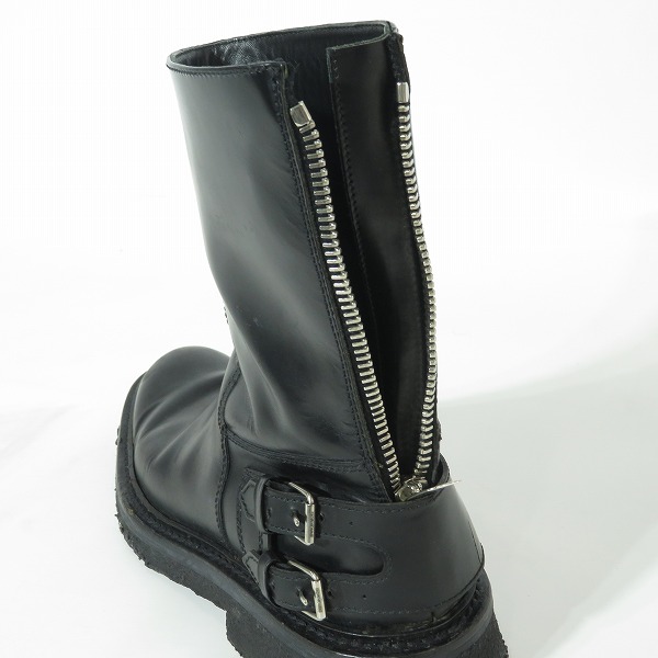 実際に弊社で買取させて頂いたDior Homme/ディオールオム バックジップ ブーツ/41の画像 6枚目