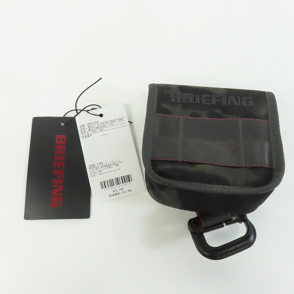 実際に弊社で買取させて頂いたBRIEFING GOLF/ブリーフィング STANDARD SERIES MALLET CS PUTTER COVER 1000D/パター用ヘッドカバー  BRG231G28の画像 7枚目