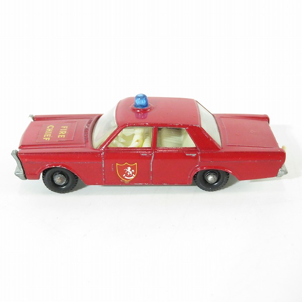 実際に弊社で買取させて頂いたMATCHBOX/マルチボックス No.59 FIRE CHIEF CAR/ファイアーチーフカー/消防指揮車 ミニカーの画像 2枚目