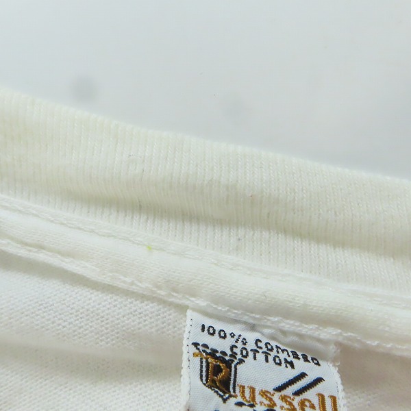 実際に弊社で買取させて頂いたRussel/ラッセル 60's BATMAN/バットマン ヴィンテージ Tシャツ/Mの画像 4枚目