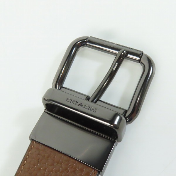 実際に弊社で買取させて頂いたCOACH/コーチ レザーベルトの画像 1枚目