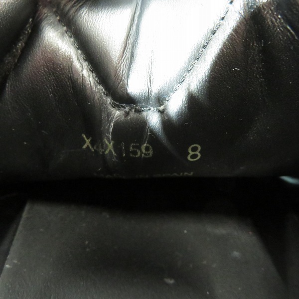 実際に弊社で買取させて頂いたEMPORIO ARMANI/エンポリオ アルマーニ レザー ローカットスニーカー X4X159/8の画像 5枚目