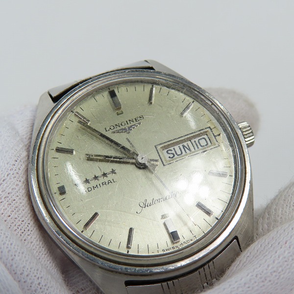 実際に弊社で買取させて頂いたLONGINES/ロンジン ADMIRAL 自動巻腕時計の画像 6枚目