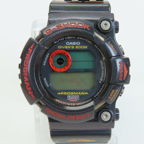 実際に弊社で買取させて頂いたG-SHOCK/Gショック FROGMAN 毒蛙 マジョーラカラー GW-201-6JF【動作未確認】