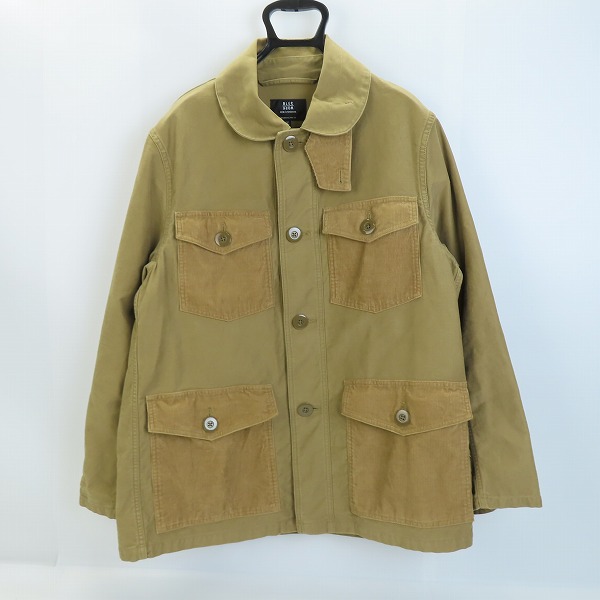 実際に弊社で買取させて頂いたTOMORROWLAND/トゥモローランド BLUE WORK コート L