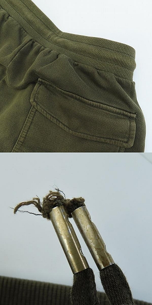 実際に弊社で買取させて頂いたDIESEL/ディーゼル ロゴワッペン スウェットパンツ/Lの画像 9枚目