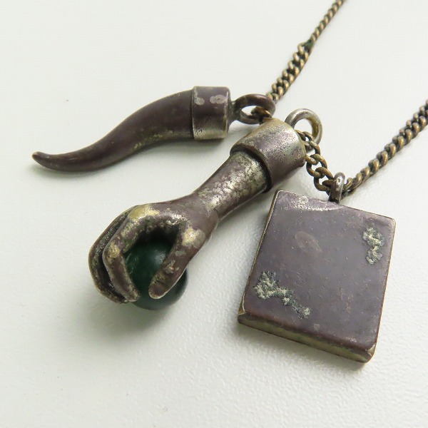 実際に弊社で買取させて頂いたMaison Martin Margiela/メゾンマルタンマルジェラ MM11 チャーム ネックレス