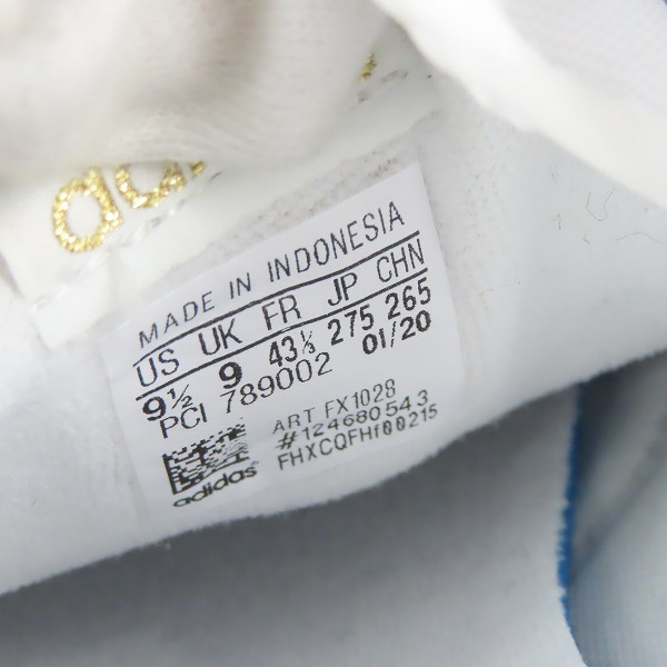 実際に弊社で買取させて頂いた【未使用】adidas/アディダス URBAN RESEARCH別注 CONTINENTAL 80/コンチネンタル80 スニーカー FX1028/27.5の画像 5枚目