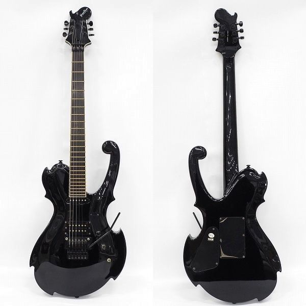 実際に弊社で買取させて頂いた★GrassRoots/グラスルーツ G-NS-70 NIGHTMARE/ナイトメア 咲人モデル コイルタップ搭載 エレキギター ソフトケース付の画像 1枚目