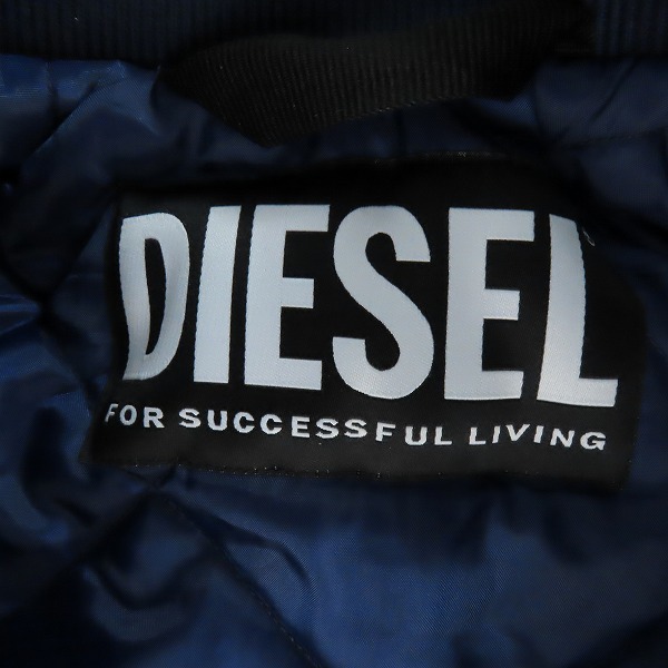 実際に弊社で買取させて頂いたDIESEL/ディーゼル W-MANFRED ワッペン付きブルゾン A06119 0DGAK/Sの画像 2枚目