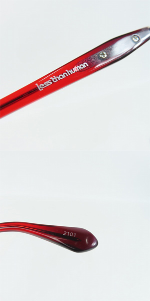 実際に弊社で買取させて頂いたless than human/レスザンヒューマン RECALL 眼鏡/メガネフレーム/アイウェアの画像 6枚目