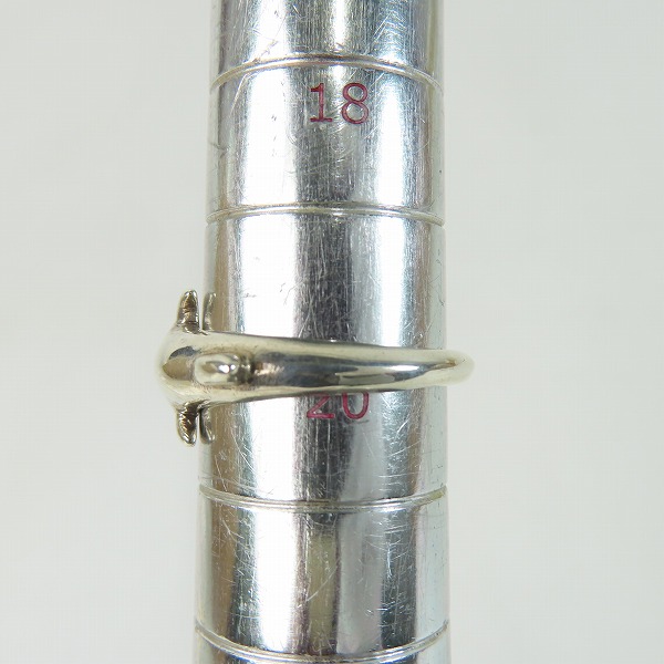 実際に弊社で買取させて頂いたHOLLYWOOD RANCH MARKET/ハリウッドランチマーケット ドルフィン/イルカ リング 20号の画像 7枚目