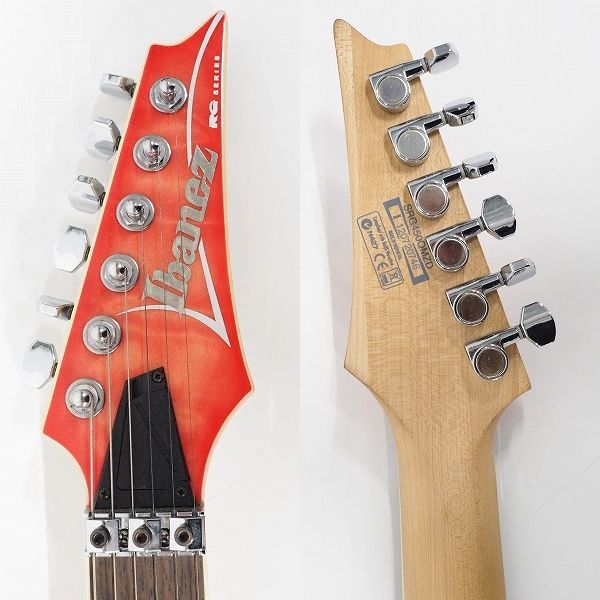 実際に弊社で買取させて頂いた★Ibanez/アイバニーズ RG SERIES SRG450QMZD ダンカン製PU搭載 エレキギター ギグケース付の画像 3枚目