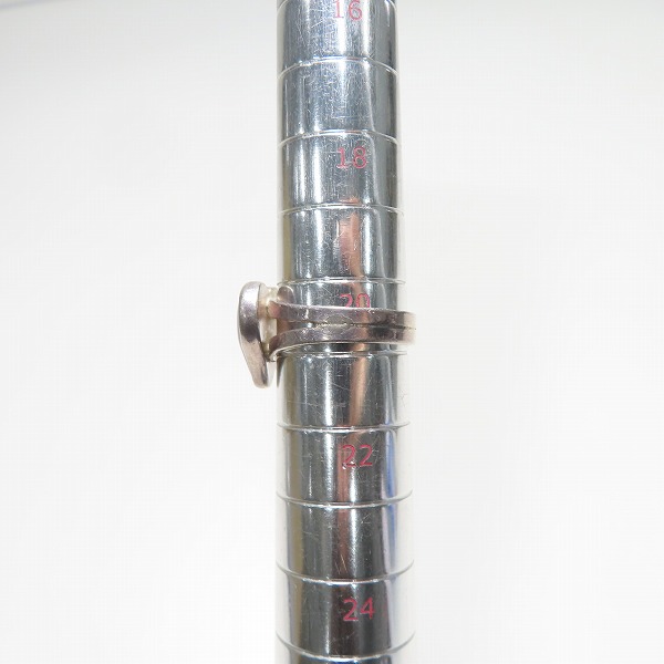 実際に弊社で買取させて頂いたHOLLYWOOD RANCH MARKET/ハリウッドランチマーケット シルバーリング ハート 20.5-21号の画像 6枚目