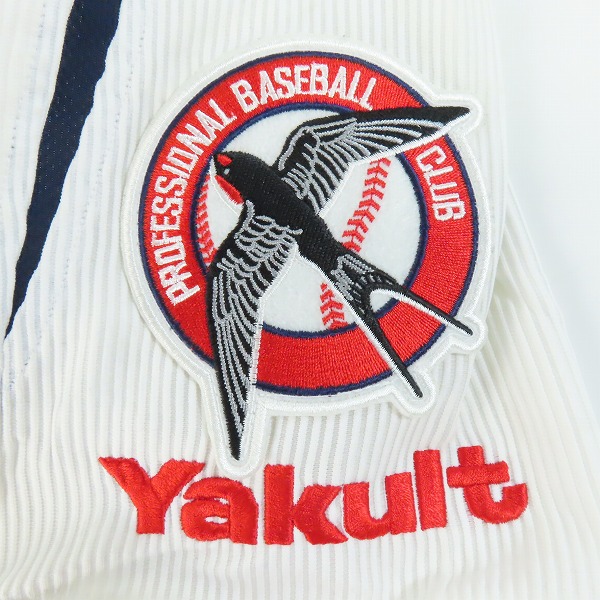 実際に弊社で買取させて頂いたデサント×ビームス 東京ヤクルトスワローズ ホーム レプリカユニフォーム ＃19 石川雅規 DYS-0601/Fの画像 5枚目