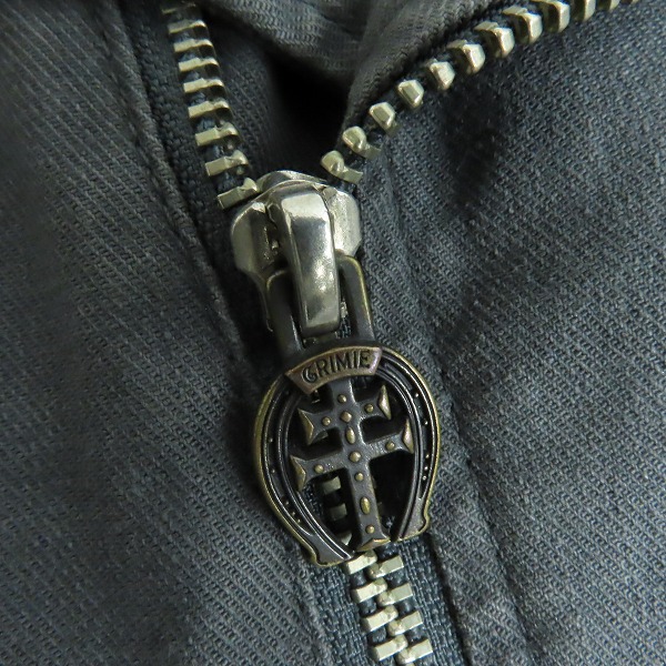 実際に弊社で買取させて頂いたCRIMIE/クライミー Faith & Trust ジップアップジャケット/Sの画像 4枚目