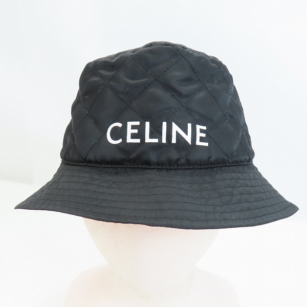 実際に弊社で買取させて頂いたCELINE/セリーヌ バケットハット キルティング の画像 1枚目