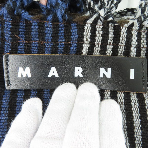 実際に弊社で買取させて頂いたMARNI/マルニ フラワーカフェ ハンモック トートバッグの画像 4枚目