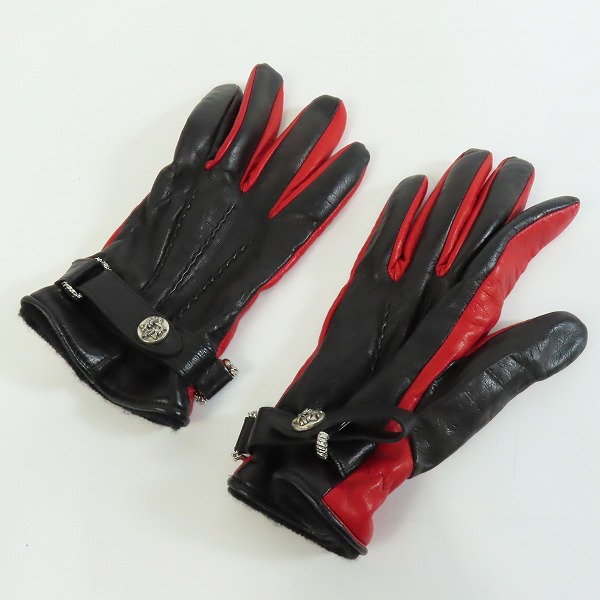 実際に弊社で買取させて頂いたDEAL DESIGN/ディールデザイン レザーグローブ グローブホルダー付き