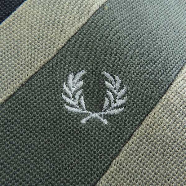 実際に弊社で買取させて頂いたFRED PERRY/フレッドペリー 半袖ポロシャツ 英国旗/Sの画像 5枚目