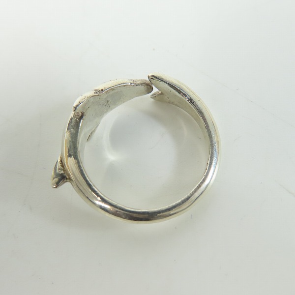 実際に弊社で買取させて頂いたHOLLYWOOD RANCH MARKET/ハリウッドランチマーケット ドルフィン/イルカ リング 20号の画像 5枚目