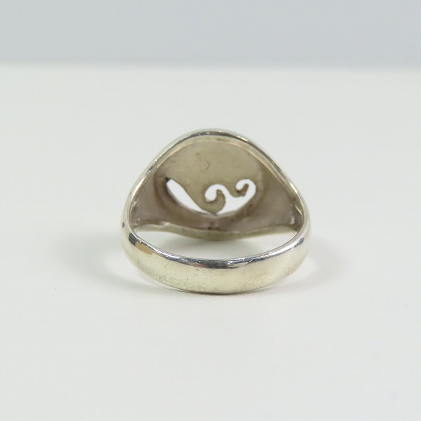 実際に弊社で買取させて頂いたHOLLYWOOD RANCH MARKET/ハリウッドランチマーケット 波モチーフリング 13.5号の画像 3枚目