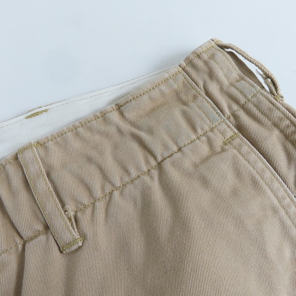 実際に弊社で買取させて頂いたBuzz Rickson's/バズリクソンズ チノパンツ/ワークパンツ BR40025 W34の画像 7枚目