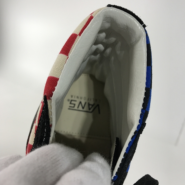 実際に弊社で買取させて頂いたVANS×BEAMS/バンズ×ビームス SK8-HI ハイカットスニーカー マルチカラー 30周年限定 V38-47BE/9.5の画像 4枚目