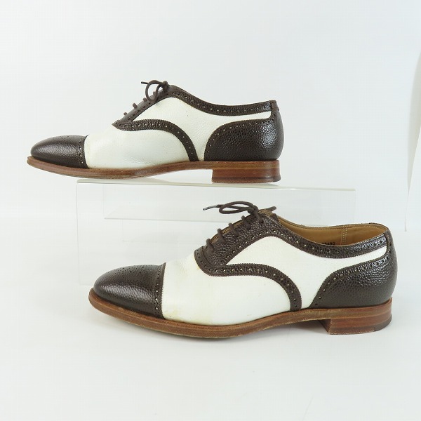 実際に弊社で買取させて頂いたCROCKETT&JONES/クロケットアンドジョーンズ SHIPS別注 キャップトゥ ドレスシューズ 6.5 の画像 3枚目