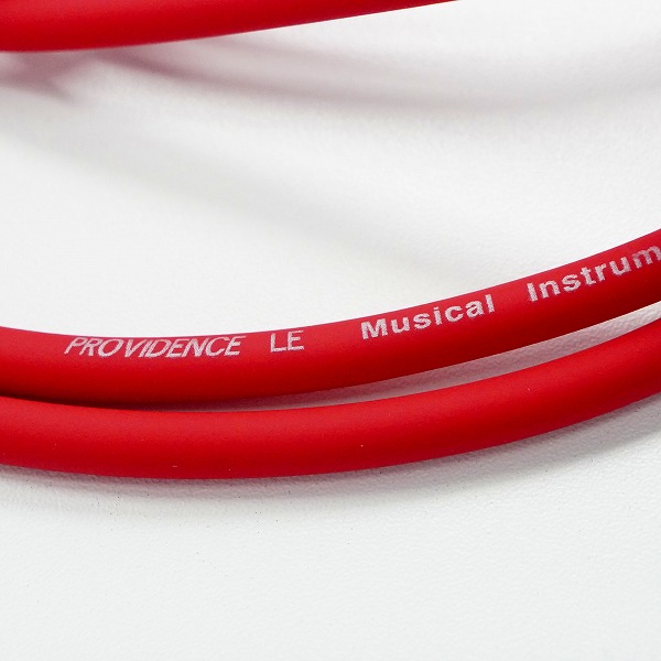 実際に弊社で買取させて頂いたProvidence/プロヴィデンス LE501 3.0m S/S RED 楽器用 シールド ギターシールド ベースシールドの画像 3枚目