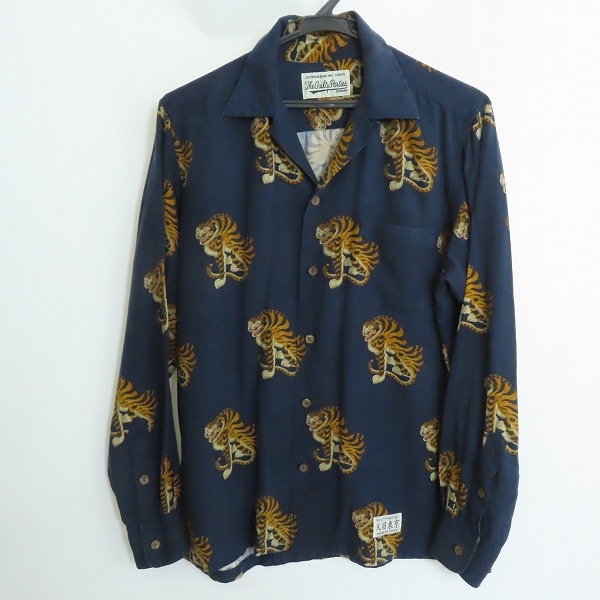 実際に弊社で買取させて頂いたWACKO MARIA/ワコマリア  HAWAIIAN SHIRT アロハシャツ ハワイアン 18FWE-WMS-HI01/M