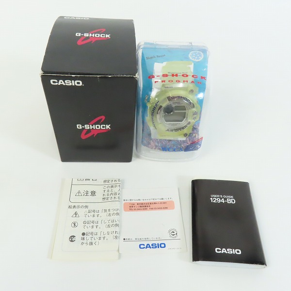 実際に弊社で買取させて頂いたG-SHOCK/Gショック W.C.C.S. サンゴ礁 FROGMAN/フロッグマン DW-8250WC-7BT【動作未確認】の画像 6枚目