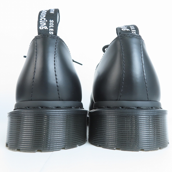 実際に弊社で買取させて頂いたDr.Martens×NTS/ドクターマーチン×NTS BLACK+BRIGHT GREEN 1461 NTS/31512128/UK8の画像 1枚目