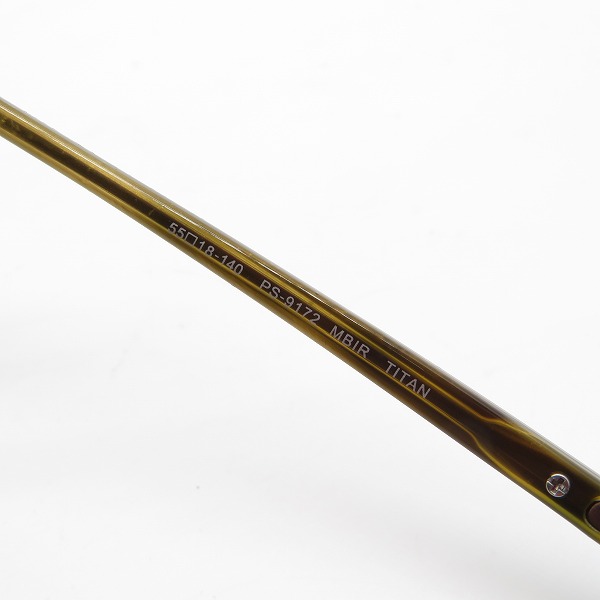 実際に弊社で買取させて頂いたPaul Smith/ポールスミス メガネフレーム アイウェア PS-9172 taitanの画像 6枚目