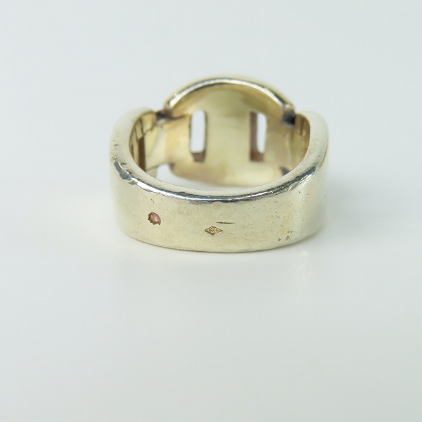 実際に弊社で買取させて頂いたHERMES/エルメス リング シェーカシオペア シルバー 925/55 12号の画像 4枚目