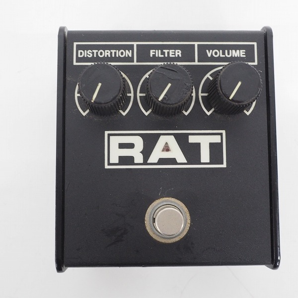 実際に弊社で買取させて頂いた【ジャンク】Proco/プロコ RAT2 ラット LM308N MADE IN USA ディストーション 歪み系 エフェクター