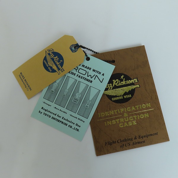 実際に弊社で買取させて頂いたBUZZ RICKSON'S/バズリクソンズ L-2B SKYLINE CLOTHING CORPORATION フライトジャケット BR14870 /XXLの画像 8枚目